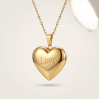 Thumbnail for Love Heart Photo Locket Necklace, view 2