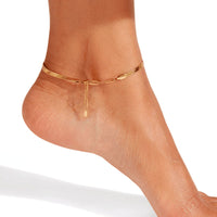 Thumbnail for Layla Anklet - Ankle Bracelet - Anklet for Women - Gold Leg Bracelet Anklet Brother & Sisters