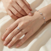 Thumbnail for Crystal Flower Ring