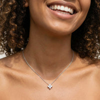 Thumbnail for Crystal Flower Necklace