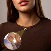 Thumbnail for Circular Photo Necklace