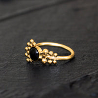 Thumbnail for Firelight Nose Ring - Titanium Nose Jewelry - Gold Nose Ring - Nose Piercing Jewelry Nose Ring Brother & Sisters