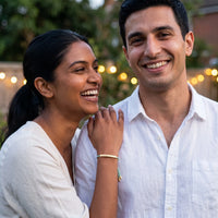 Thumbnail for La Menthe, gold bracelet — couple | SKU: lamenthe-g