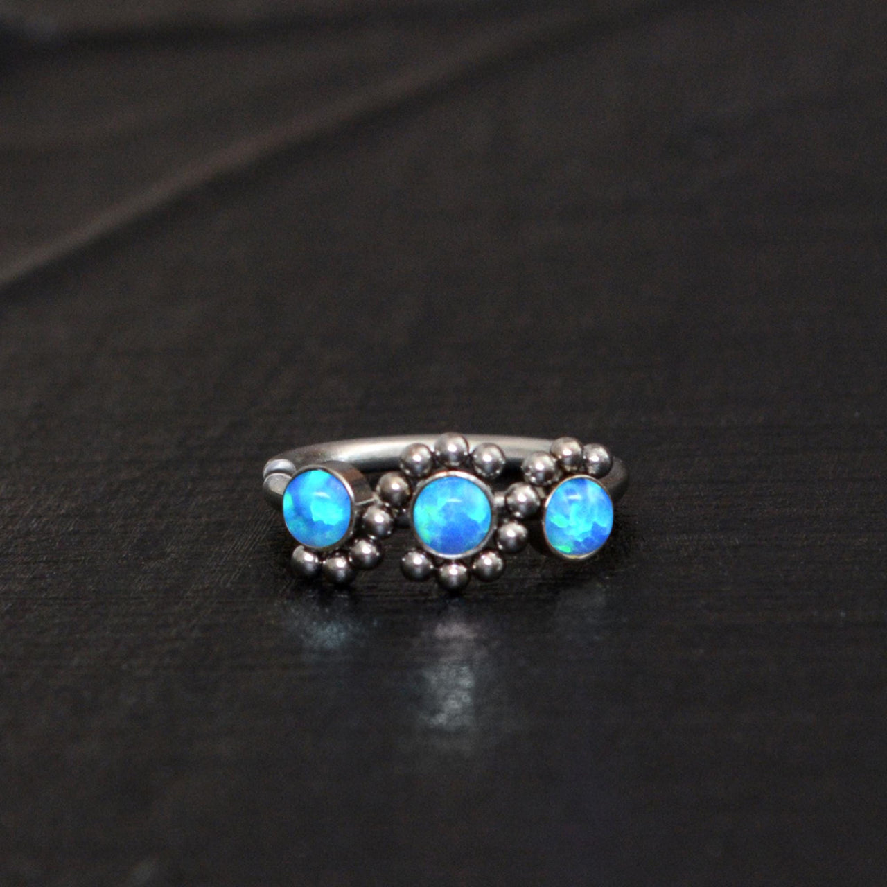 Oceanic Nose Ring - Titanium Nose Jewelry - Gold Nose Ring - Nose Piercing Jewelry Nose Ring Brother & Sisters